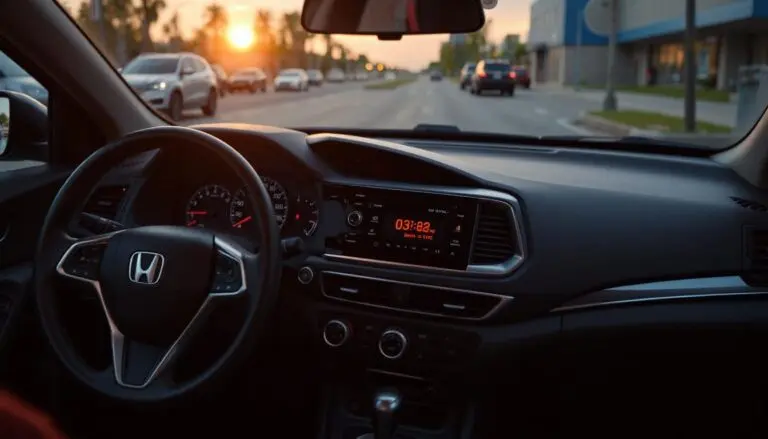 Honda dashboard and radio concept