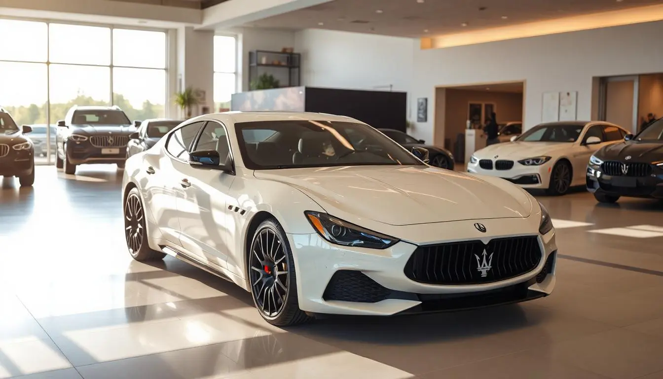 Maserati Stinger front view