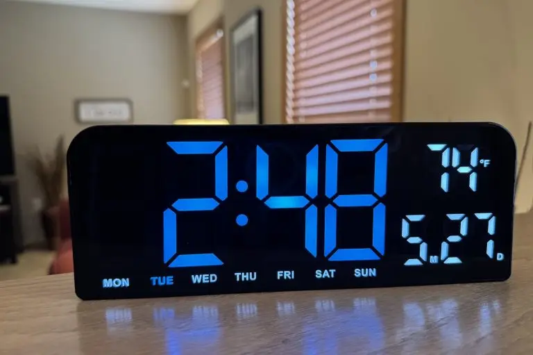 GH0707 LED clock