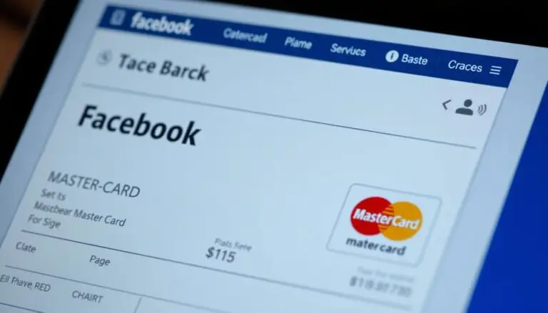 A depictions of a charge from Facebook on a bank statement