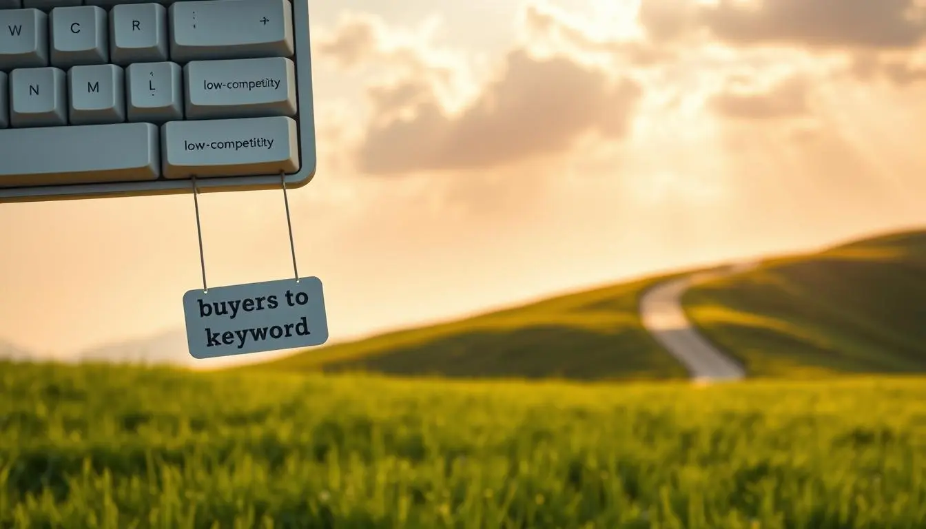Low-competition buyer keywords