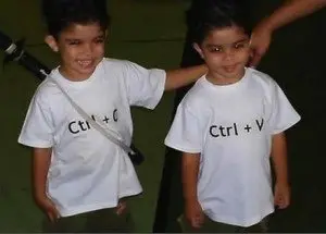 control c, control v