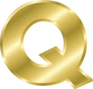 The letter "Q"
