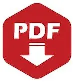 PDF download symbol