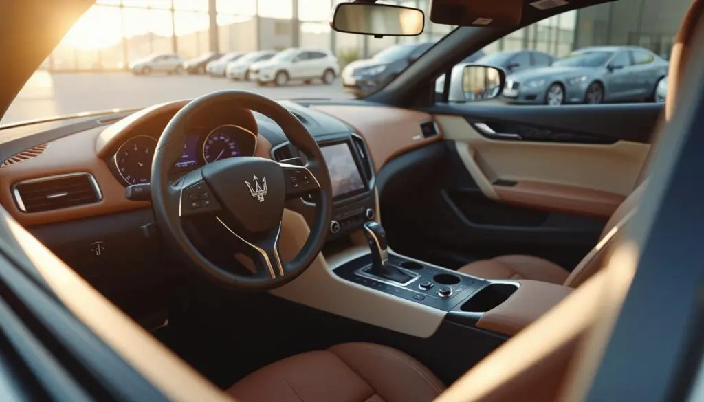 Maserati Stinger interior