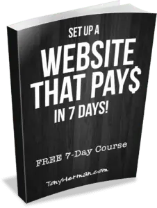 Set Up a Website That Pays in 7 Days