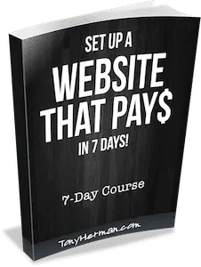 Set Up a Website That Pays in 7 Days