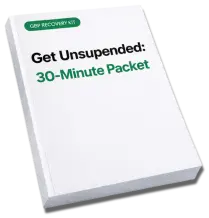 Get Unsuspended: 30-Minute Packet - GBP Recovery Kit