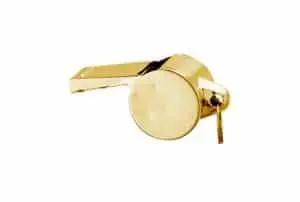 Coach's whistle.