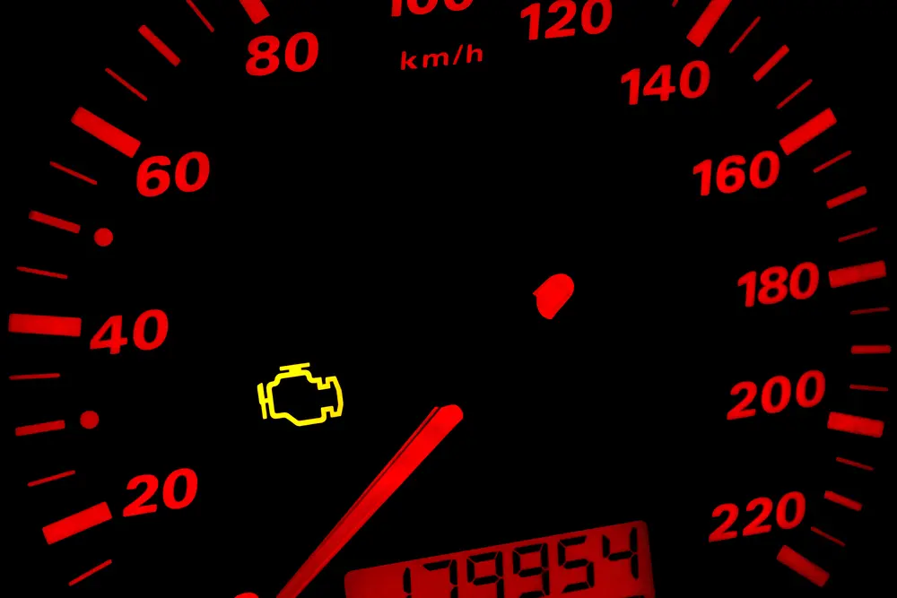 Check engine light