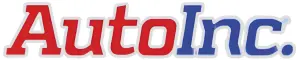 The image shows the word AutoInc. with Auto in red and Inc. in blue, written in a bold, modern font on a white background, evoking the feel of a professional auto repair Northglenn CO service.
