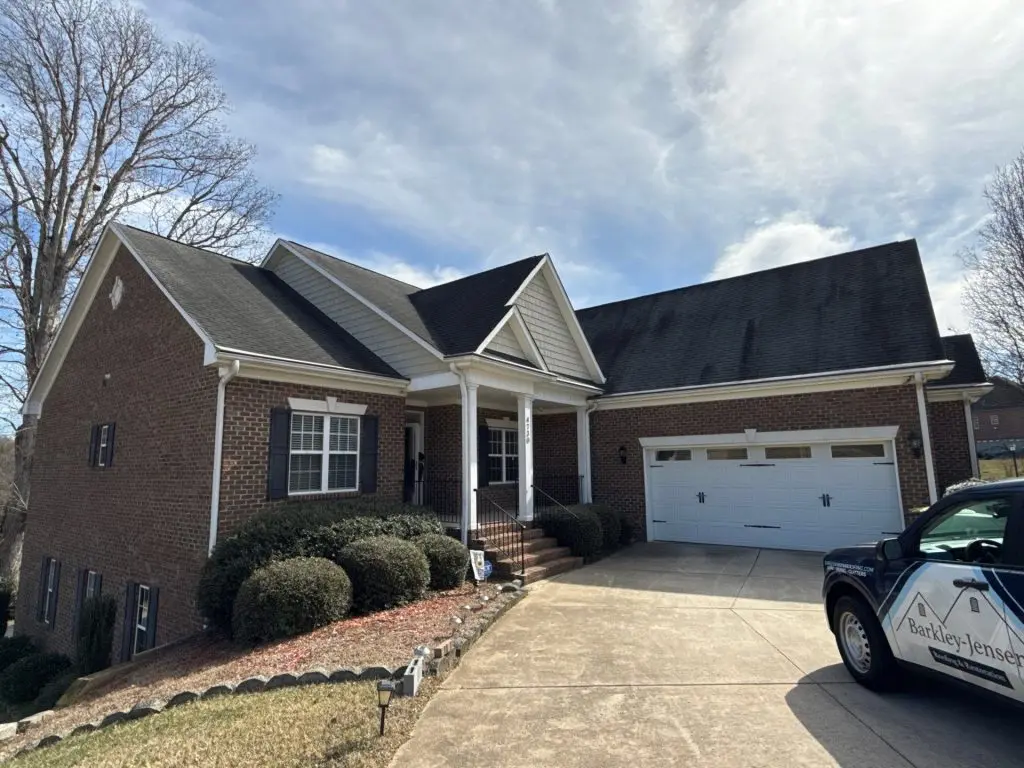 gutters chapel hill nc big house white garage door