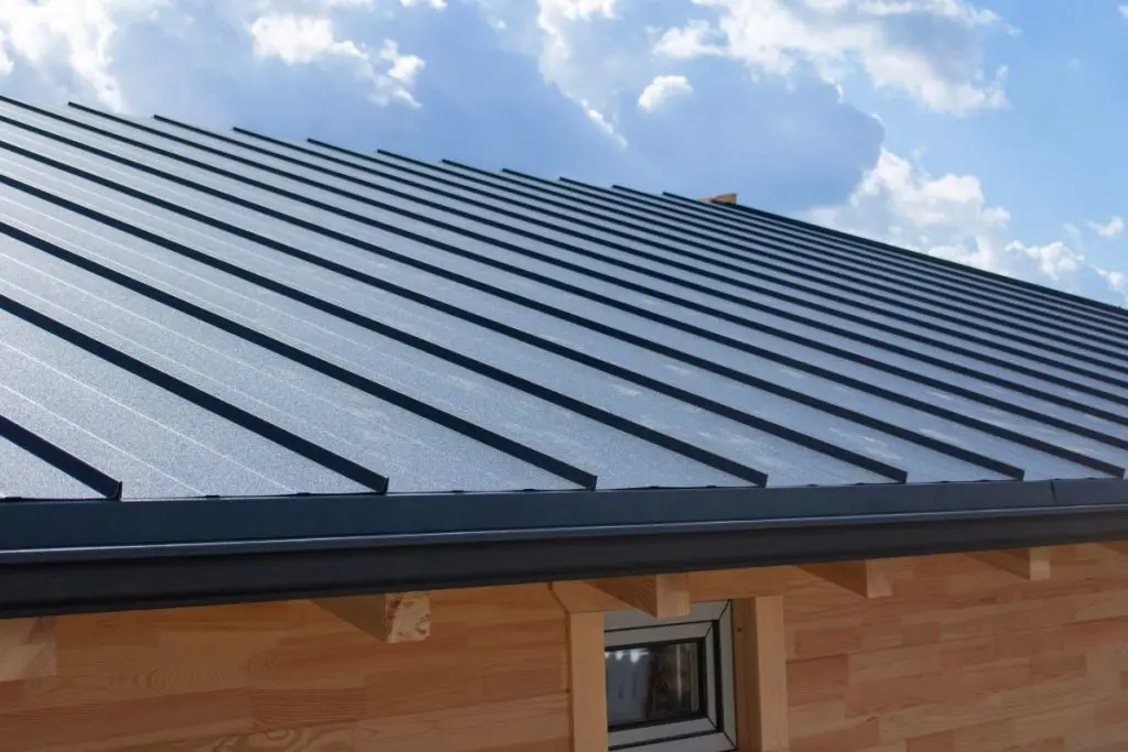 standing seam metallic roof