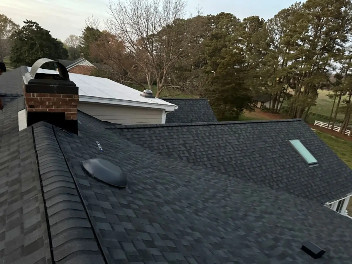what type of shingles are recommended in chapel hill nc dark shingles roof