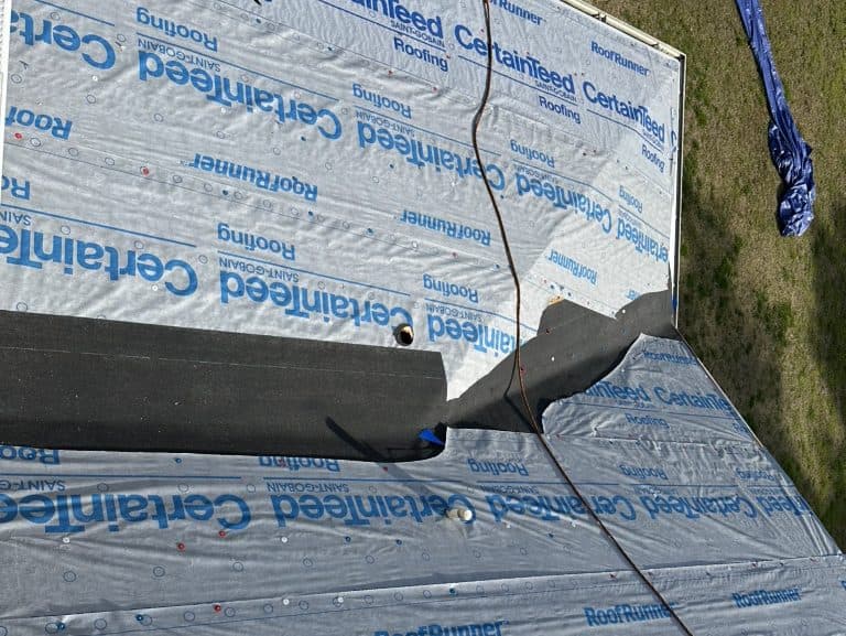 synthetic roof underlayment vs felt new roof installation