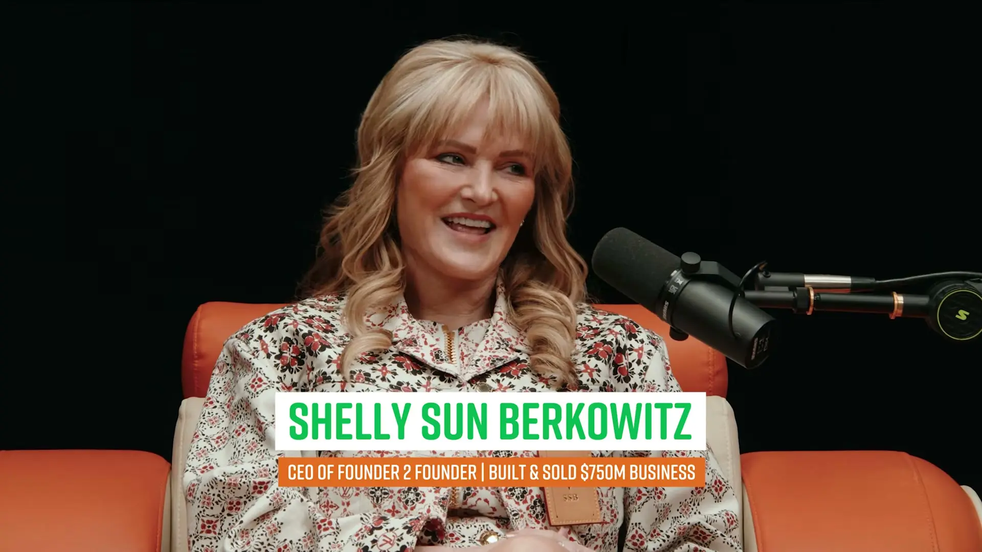 Shelly Sun Berkowitz, founder of BrightStar Care and a College HUNKS Hauling Junk and Moving investor and board member, speaking on the Hunks Talking Junk podcast in Chicago
