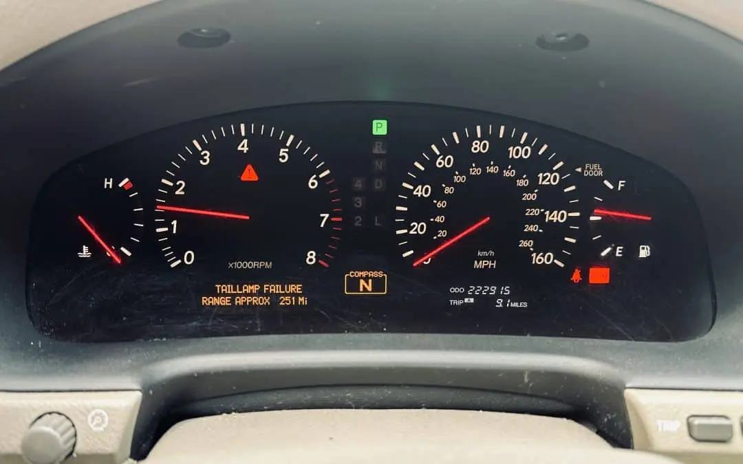 Why is my brake light on in my Lexus?