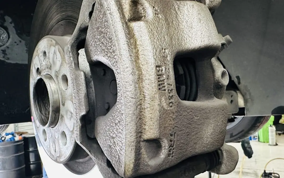Why does my BMW squeak in reverse?