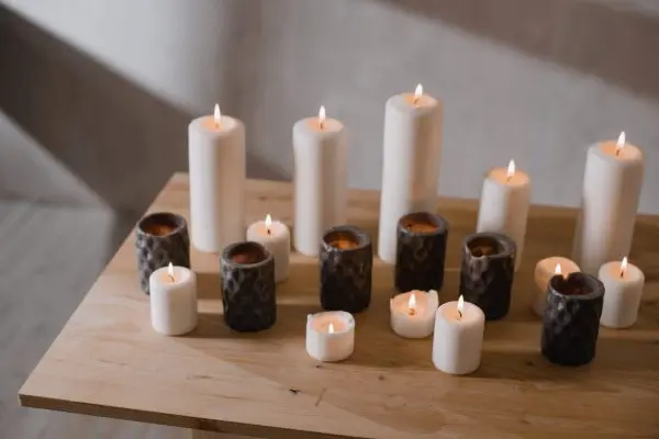 Packing Candles for Moving