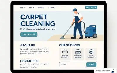 Clean Sweep! Top Carpet Cleaning Website Designs to Inspire You