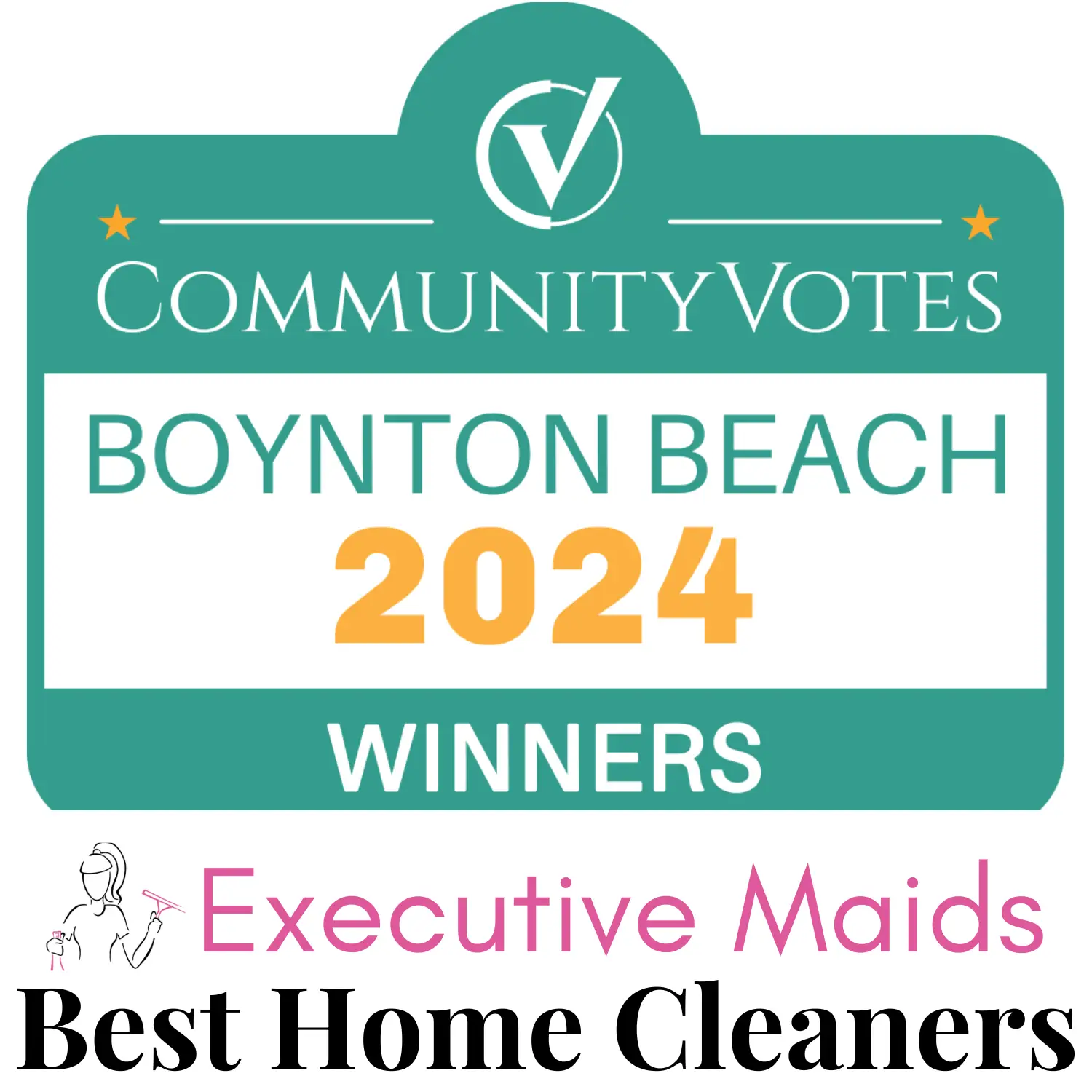 CommunityVotes Best of Boynton Beach 2024 winner, Executive Maids