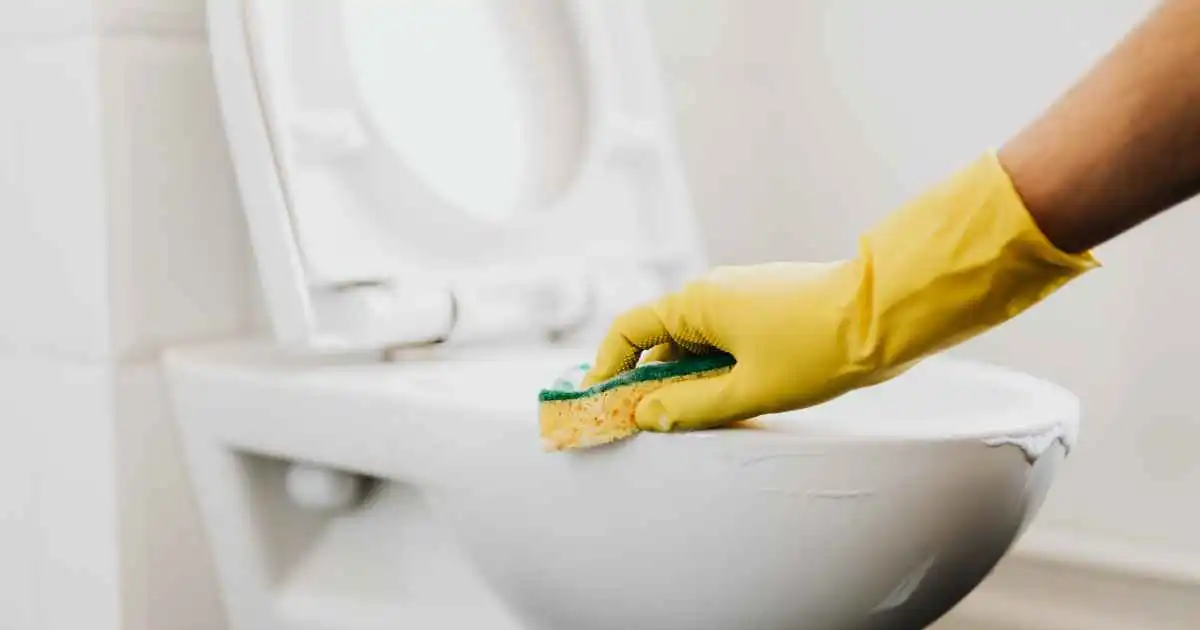 Professional house cleaning to improve indoor air quality in a home