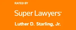 Luther Starling recognized by Super Lawyers in North Carolina