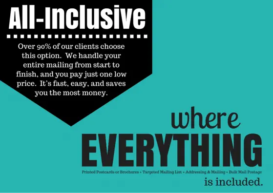 All Inclusive Direct Mail | Limelight Marketing