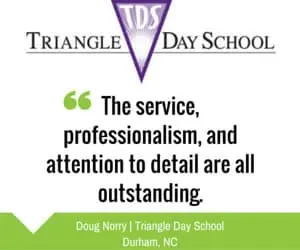 triangle-day-school-testimonial | Limelight Direct Mail Marketing Triangle Day School - Testimonial Bulk Mailing