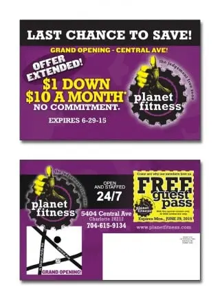 Planet Fitness - Zoom2 | Limelight Direct Mail Marketing