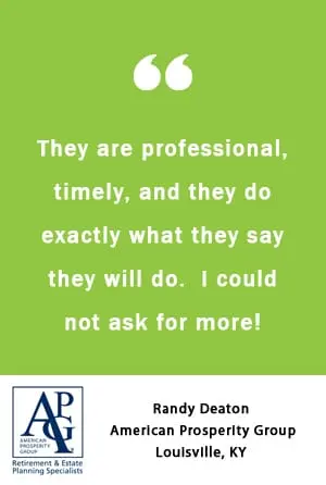 APG Testimonial