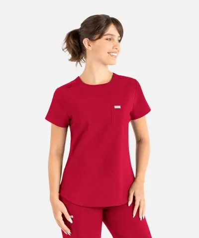 Women's Tuckable Round Neck Top | 5005