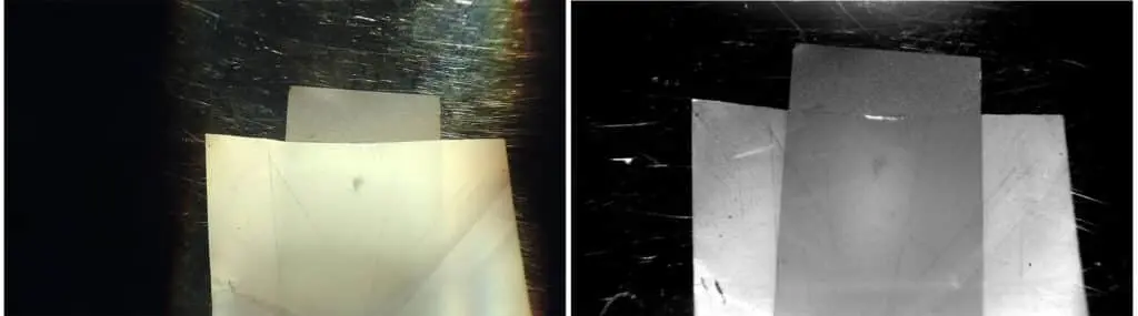 eSWIR Camera Images Left and Right