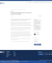RTI International Makes Follow-On Investment in SWIR Vision Systems