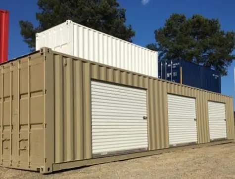 roll up door storage container - container modifications