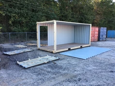 custom steel fabrication storage container raleigh nc