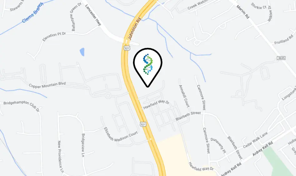 charlotte map location