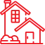 Home 8 house red 64