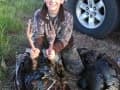 Young GA turkey hunter smiling