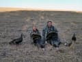 Father and Son Turkey Hunting