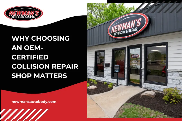 Why Choosing an OEM-Certified Collision Repair Shop Matters