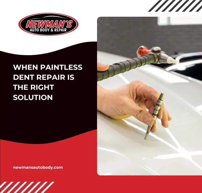 When Paintless Dent Repair Is the Right Solution