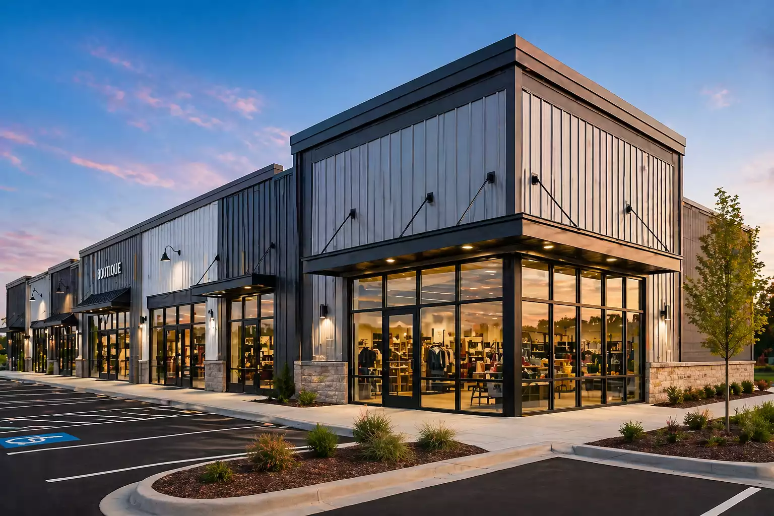 Retail Metal Buildings 2 Retail Metal Buildings 2