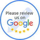 Button linking to write a Google review for D&M Tree Service
