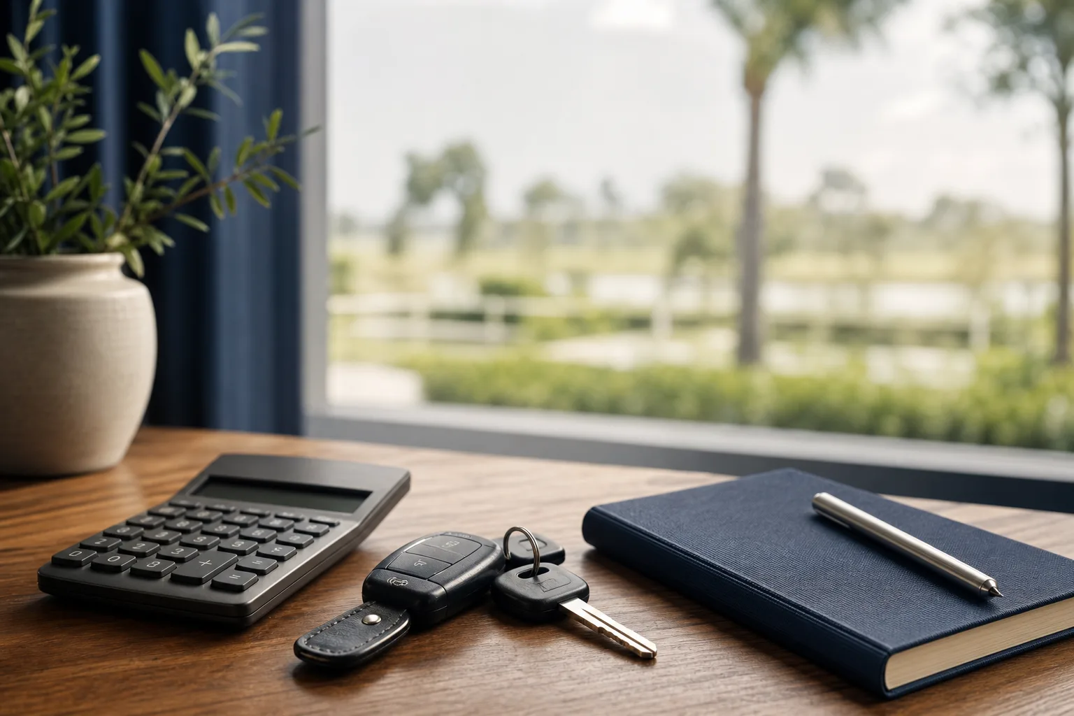 A calendar and calculator representing monthly FR-44 costs for an Ocala driver