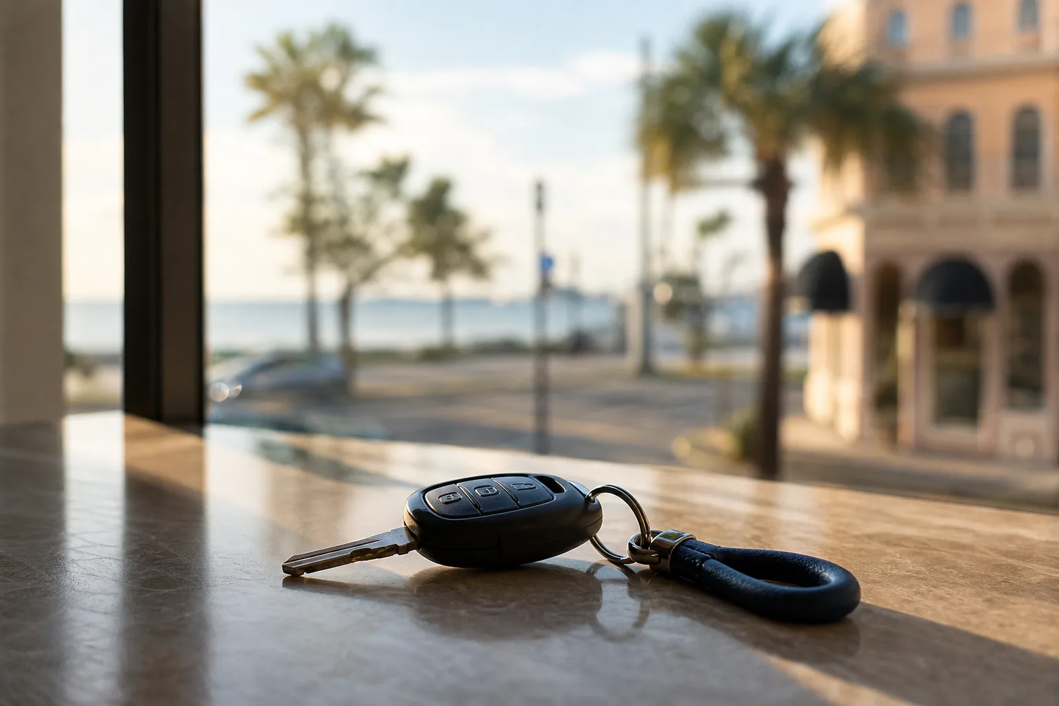 Car keys representing non-owner FR-44 coverage for a St. Petersburg driver without a car