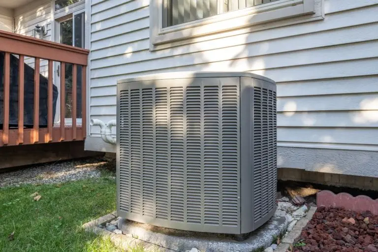 residential air conditioner has new condenser installed