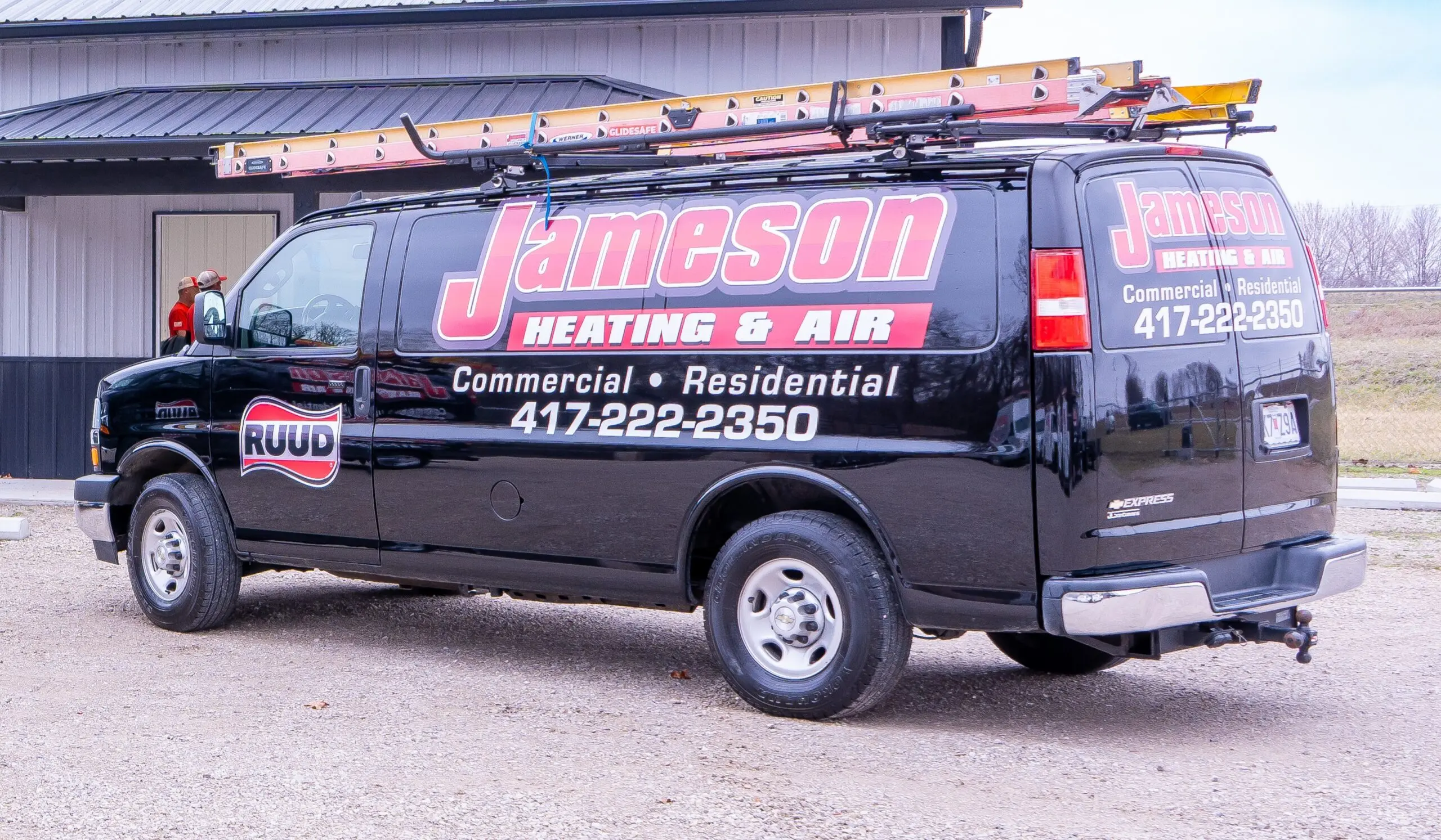 Jameson Heat + Air van