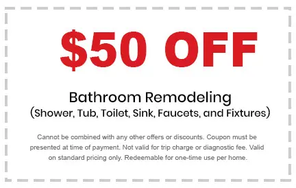 bathroom remodeling discount