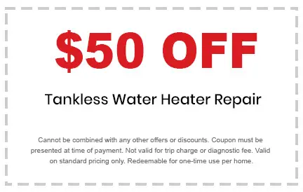 tankless water heater repair discount